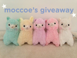 moccoe:  ★moccoe’s giveaway★ Hi Everyone! Thanks a million for the follows, likes, reblogs, comments, and messages!! I have so much fun talking to you guys and seeing your collections grow. To thank you, here is a giveaway! ✩Prize✩ 1st winner: