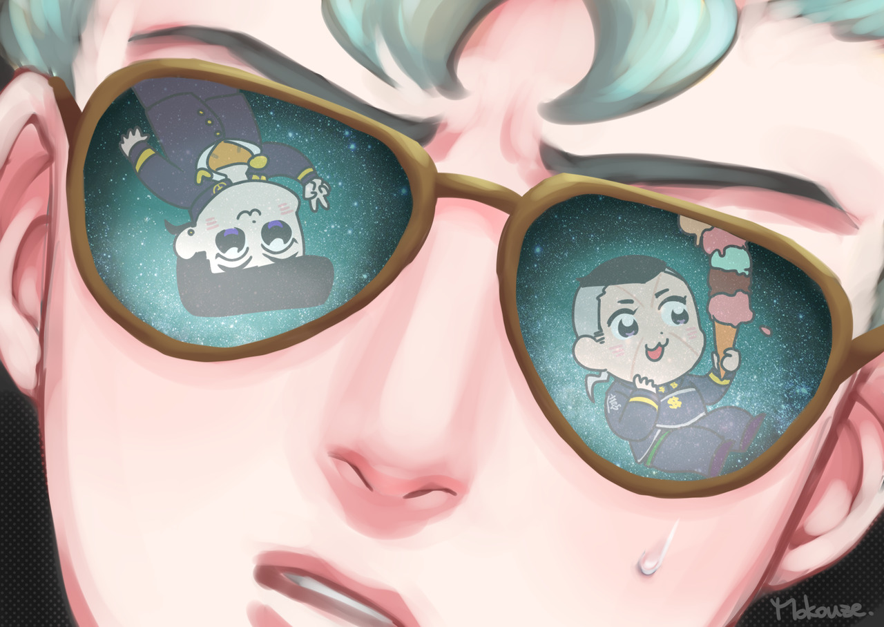 mokouze:  The scene from Pop Team Epic’ s OP oh I love this shit