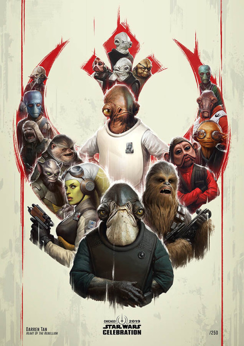 Heart of the Rebellion by Darren TanHere’s of the art pieces created for Celebration next month. You