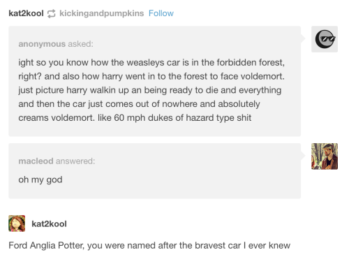 rachaelmhill: moonquakelake: my favorite alternate names for harry potter’s youngest son @perp