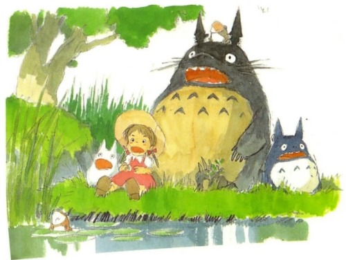 nurabiaylmaz: Studio Ghibli Art
