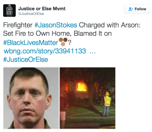 trapqueenkoopa: odinsblog: thekiranoir: the-movemnt: Firefighter charged for setting own house on fi