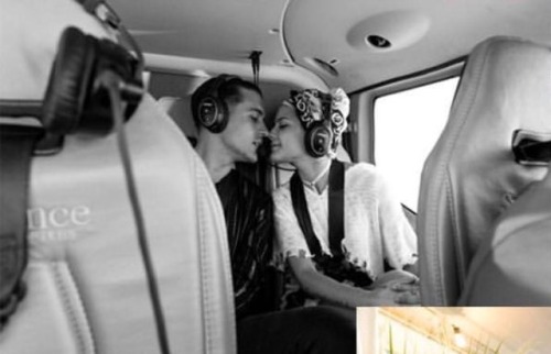 youcanfindmeinthekingdom:Halsey and G-Eazy at Coachella.