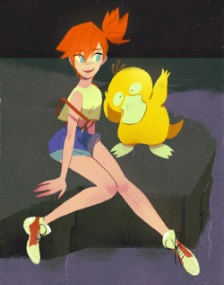 Paneeps: Psyduck Was One Of My Favorite Pokemon Growing Up And Misty Was My Fav Character,