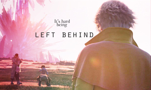 fireembling:  It’s hard being left behind. It’s hard to be the one who stays.