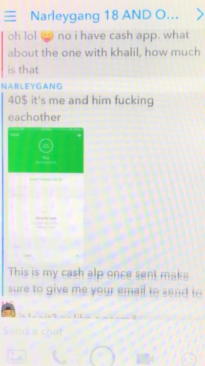 narleygang1827scam: DO NOT ATTEMPT TO BUY VIDS FROM NARLEYGANG1827. He advertises on snapchat a desc