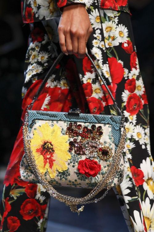 Dolce and Gabbana accessories have never looked so good.