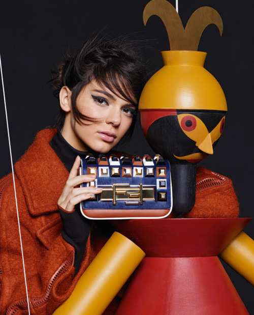 Kendall Jenner for Fendi FallWinter 2015 Ad Campaign