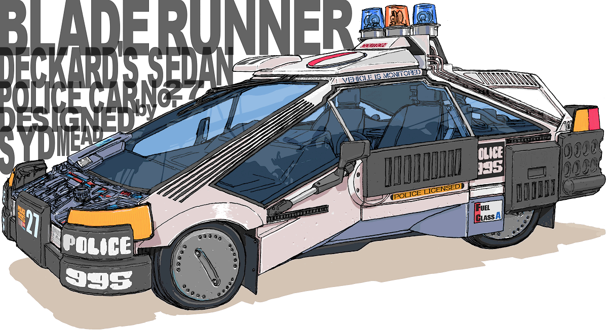 rocketumbl:  Blade Runner    Deckard’s Sedan   1608 