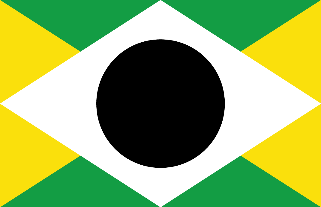 Brazil flag redesign! My first time doing this, I know it's not
