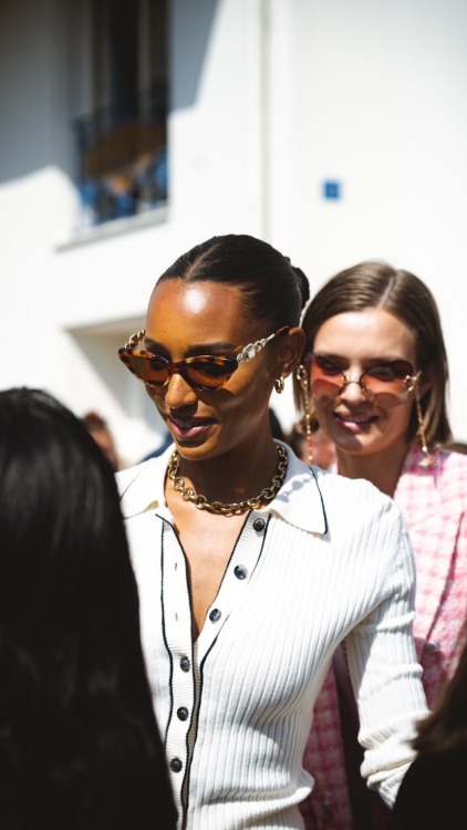 Josephine Skriver & Jasmine Tookes out and about in Cannes, France - May 17, 2022.