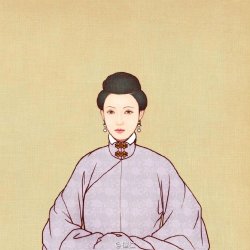 changan-moon: Chinese hanfu portraits by 檀仁Tanren