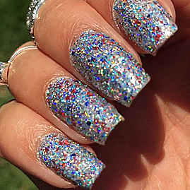 nailpornography:  Glittery