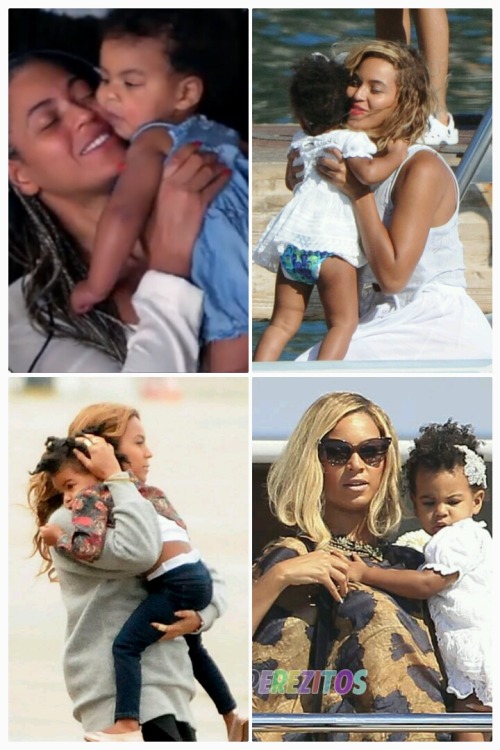 beyonce-is-irreplaceable:Beyoncé and Blue porn pictures