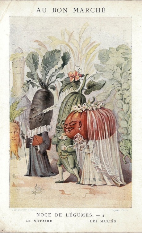 6thsensical - talesfromweirdland - A vegetable wedding party....