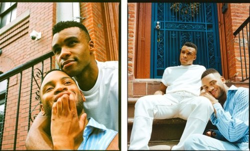 captain-narraboth:All Hail the Beautiful, Black Gay Love on Pose, with Ryan Jamaal Swain and Dyllón Burnside. (Photos by Myles Loftin)