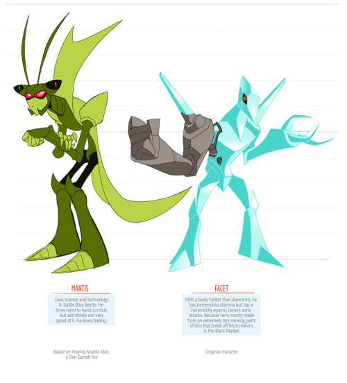 FULL-SIZE SCALE SHEET (download 1200x7809) My Blue Beetle the Animated Series villain characters fro