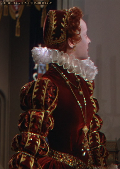 Elizabeth I’s Red Gown (The Private Lives of Elizabeth and Essex, 1939)