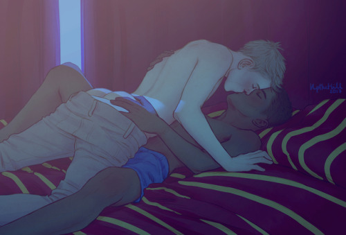 upthehillnsfw:Dean & SeamusLet’s hope the silencing charms are up…