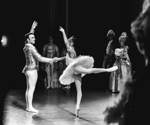 swanlake1998: dayana hardy and matthew lehmann photographed performing as aurora and prince d&e