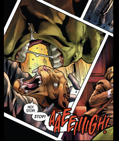 patrickdiomedes: Oh my god, Immortal Hulk referenced the “I never thought the leopards would e