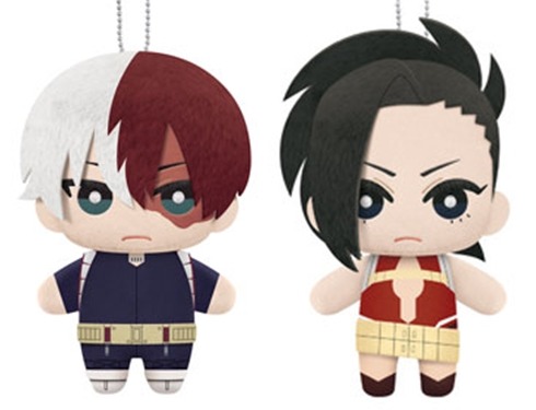 un-yan:  TodoMomo plushie by Banpresto. They will looks like this when together a.k.a. Power Couple in fluffy form ❤