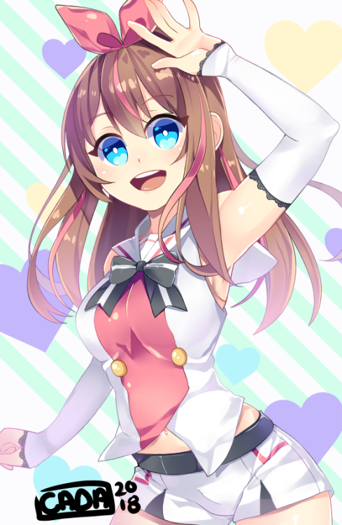r0cket-cat:r0cket-cat:One Last print before the con! Im happy with this one :) I love Kizuna Ai - sh