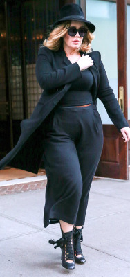 adele-theoneandonly:  Adele out in New York