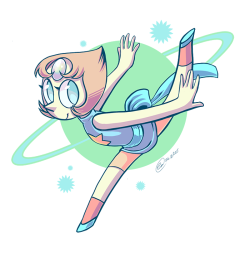 Owlygem:  A Sweet Lil’ Pearl I’m Making For Some Charms And Keyrings In The Near