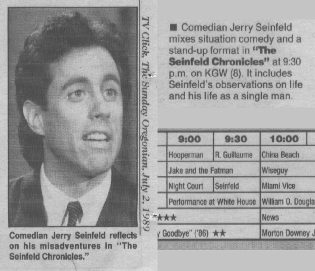 Seincast A Seinfeld Podcast Years Ago Seinfeld Premiered On Nbc