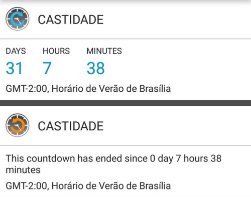 Finalmente, 30 dias em castidade!  Houve uma noite em que gozei dormindo, enquanto usava meu Holy Tr