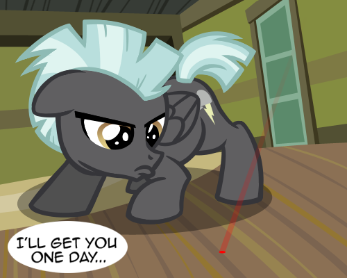 mylittlefilly:  Blossom Forth: Nah, he’s never gonna catch that thing…  D'awww
