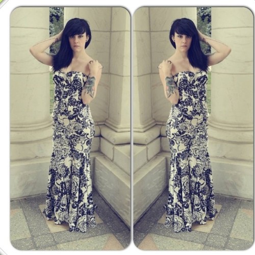 303kimboslice:  #model#modeling#303#5280#denver##colorado#dress#promdress#shoot#photoshoot#pose#fun#blackandwhite