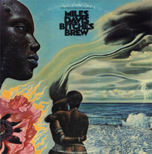 rappcats:Miles Davis ‎– Bitches Brew (Columbia GP 26, 1970). Cover by Mati Klarwein.