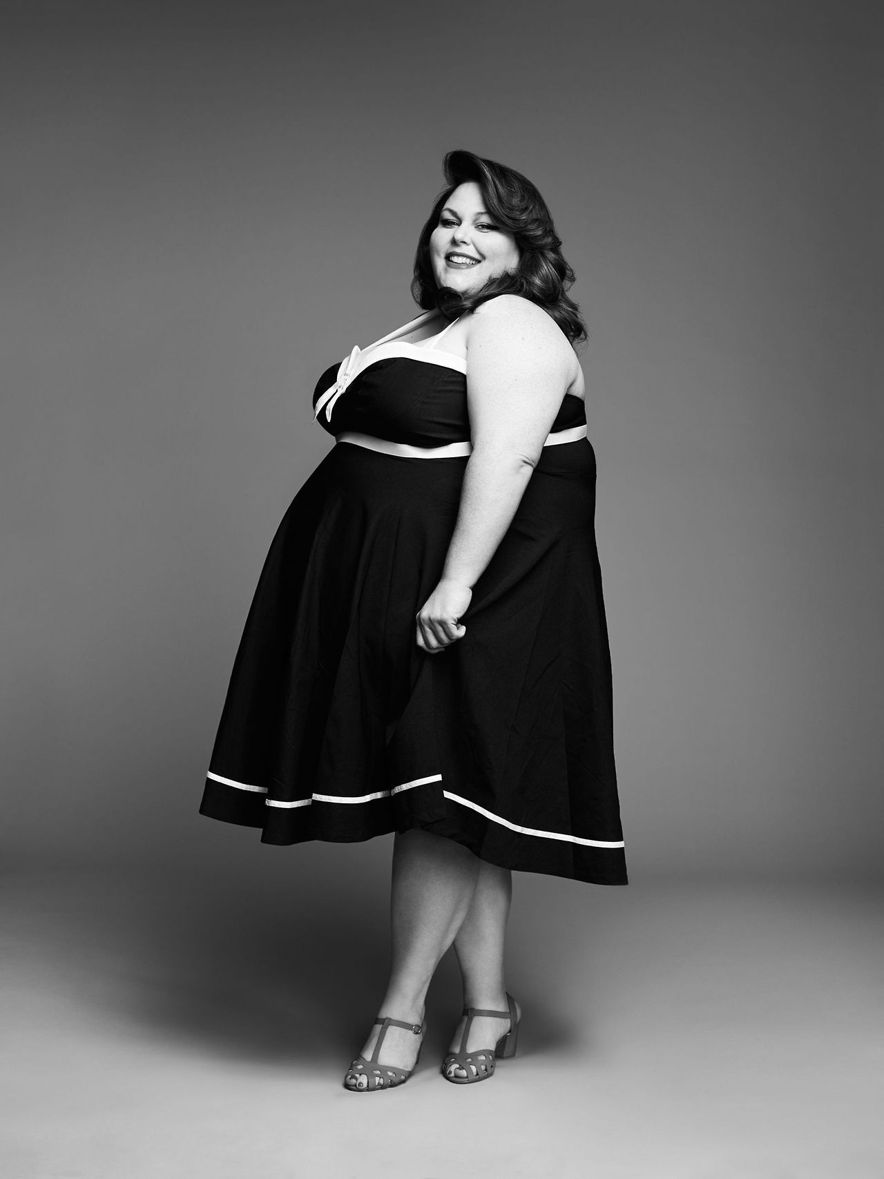 thetriniprincess:Actress Chrissy Metz, star of NBC’s This Is Us for Harper’s