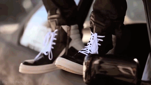 hiphopfactory:  Frank’s shoes during his GQ photo shoot.