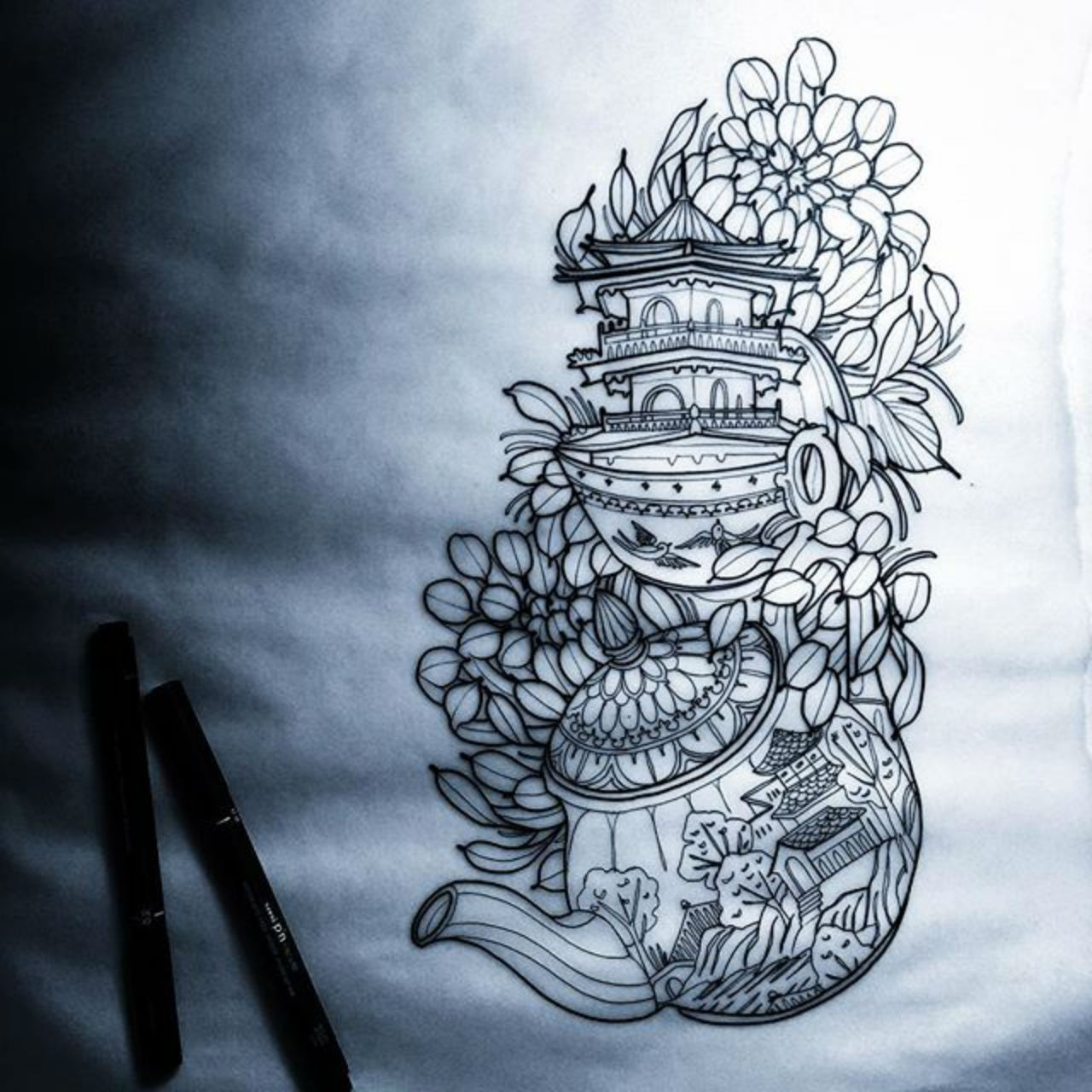 thievinggenius:  Tattoo done by Matt Adamson.https://www.instagram.com/mattadamson/?hl=en