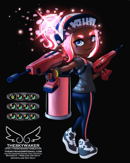 theskywaker:  the octoling i play as in splatoon porn pictures
