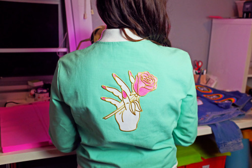 laceymicallef:Nail Salon Neon back patches - Made in the USA bigbudpress.com
