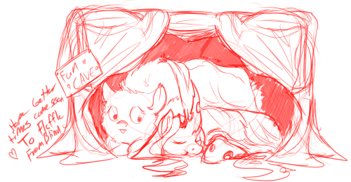fluffytown:  blindcoyote-mod:  For a friend fluffytown who has been down on his luck and himself lately. Hope all gets better for ya soon man <3  I don’t normally give shoutouts, but this was just drawn for me on the spot in the middle of his live