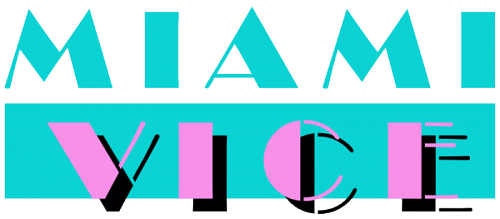 TRANSPARENT MIAMI VICE LOGO BY katostransparents  not my art, just my edit  &ndas