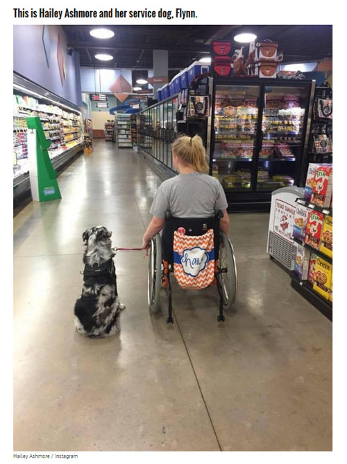 bookipsies:  beloved-rose:    Teen With Epilepsy Has A Seizure When Her Service Dog