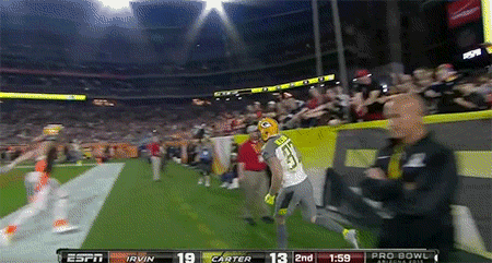 risetotherush:  Clay Matthews and Jordy Nelson celebrating Jordy’s touchdown at
