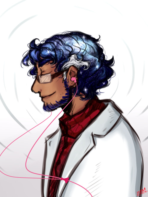 willartforlovegems: Eyyy more space Carlos! I couldn’t decide on the color to go with so here 