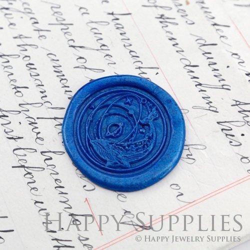 sosuperawesome: Wax Seal Stamps Happy Jewelry Supplies on Etsy See our #Etsy or #Wax Seal tags