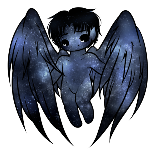 catofblue:Chibi StarChild!Marco from Moami ‘s Fic: Nightglow!I absolutely loooove this fic, and I’ve