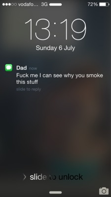 reddlr-trees:  This text from my dad made