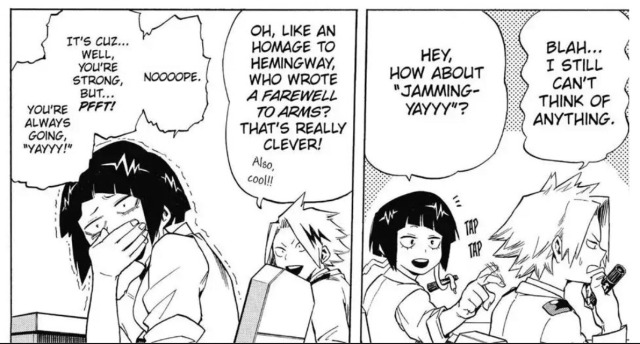 wallpapers Bnha Kaminari X Jirou Fanart jirou x denki on tumblr