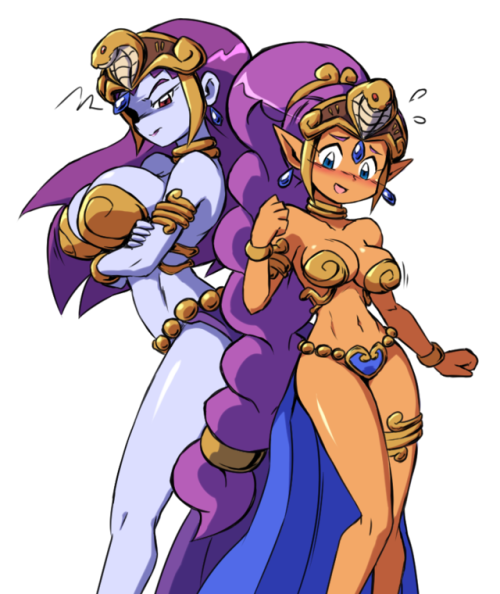 Porn Pics paulgq:Shantae and Risky < |D’‘‘‘