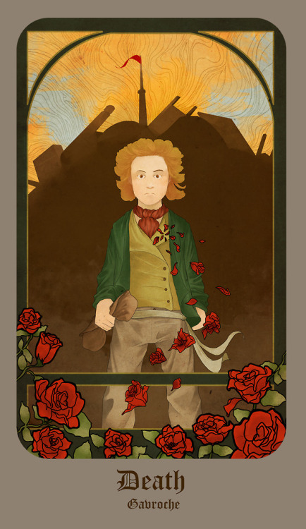 Death: The end of something, change, the impermeability of all things Here’s Gavroche! Happy New Yea